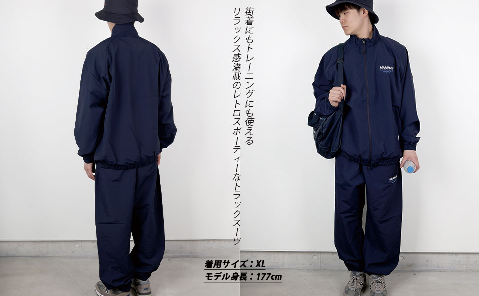 Amazon | [CAMPFREE] ナイロン セットアップ ジャージ ナイロン