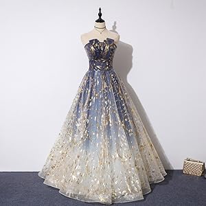 Amazon | [JINZUOMA] レディース イブニングドレス ドレス