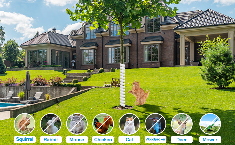 UGarden Upgrade 6 PCS Tree Trunk Protector 24 Inches