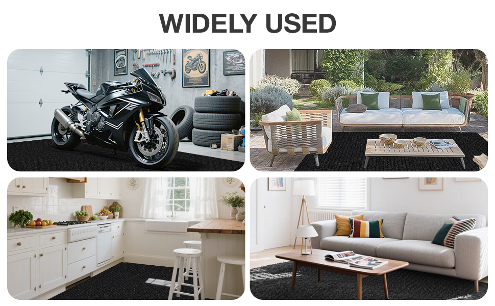 Multifunctional use: kitchen, courtyard, garage, living room
