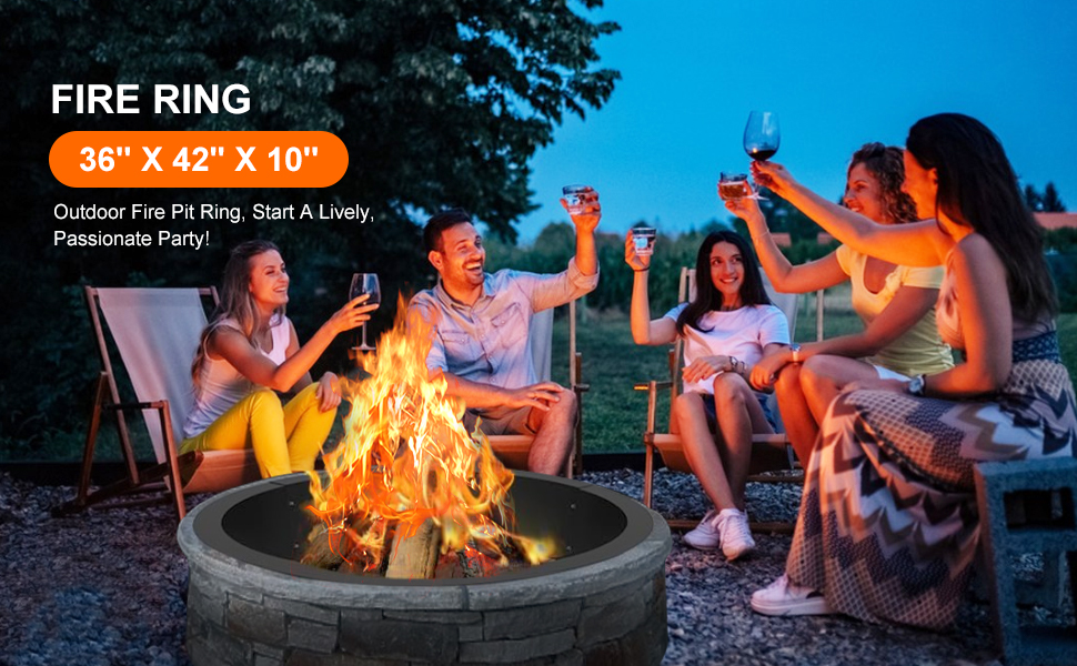 fire pit ring 36 inch