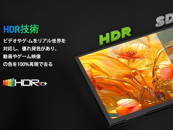 モバイルモニター 4K 18.4インチ　ポータブルモニター　ゲーム 互換品】 モバイルモニター 4K 18.4インチ大画面 タッチパネル