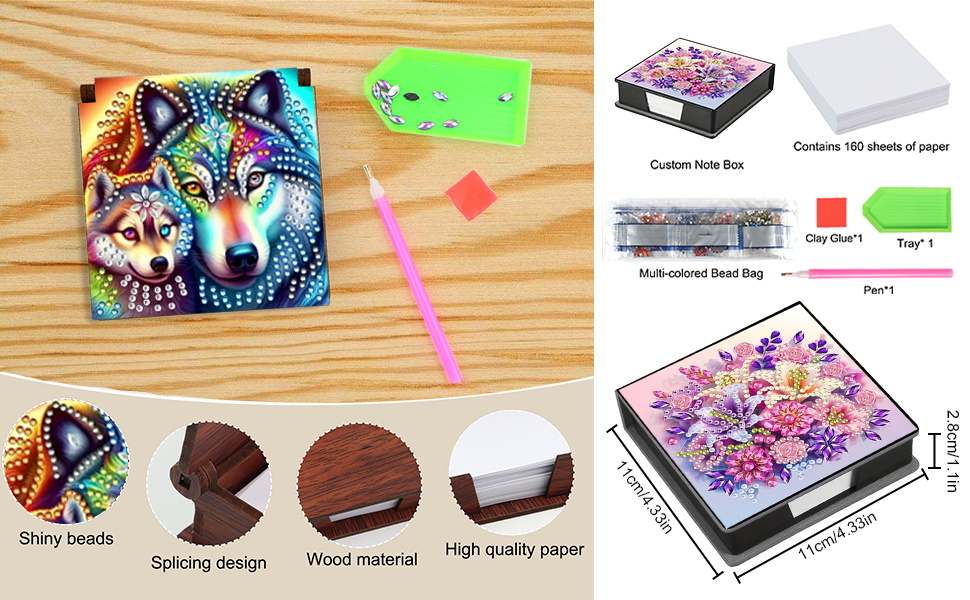 diamond painting notebox