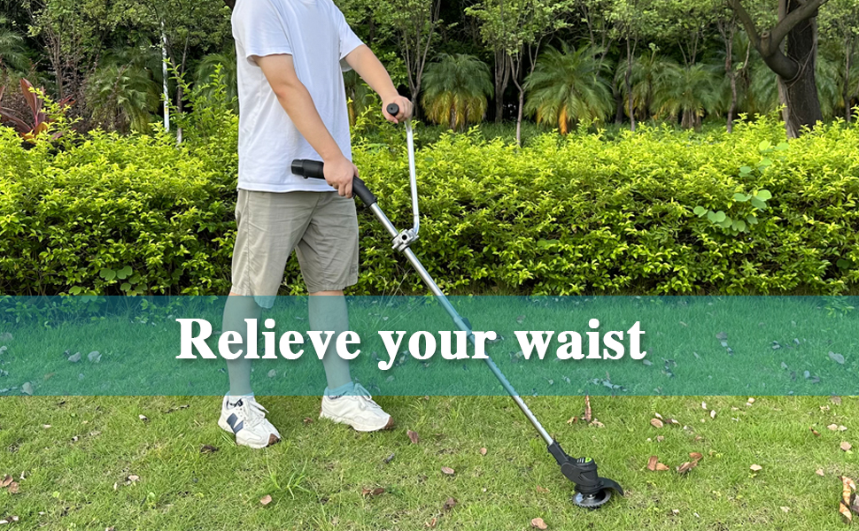 String Trimmer Handle, Weedeater Grip Extension attachments