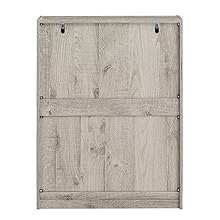 SoBuy FSR137-HG Schuhkipper Schuhablage Schuhschrank Mit 2 Klappen Schuhregal Schmal Schuhkommode BHT Ca.: 60x79x23cm 16 1