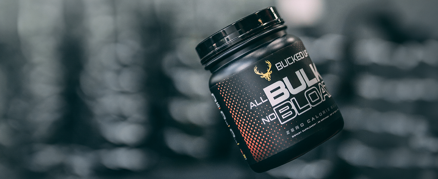 Bucked Up All Bulk NO Bloat Zero Calorie Bulker, Build