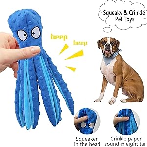 Whiskerspot Octopus Toy