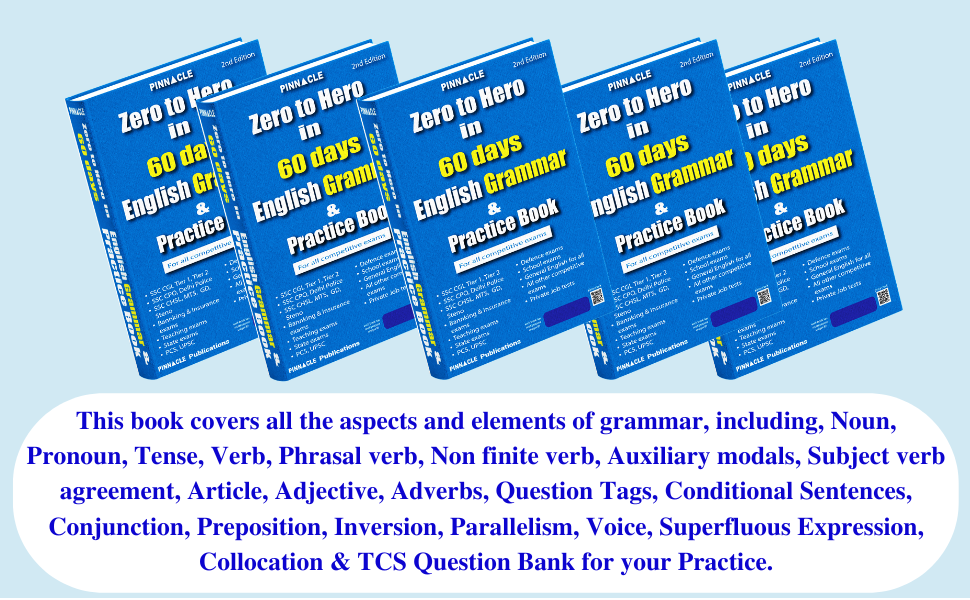 Buy Pinnacle Zero to hero in 60 Days I English Grammar & Practice book ...