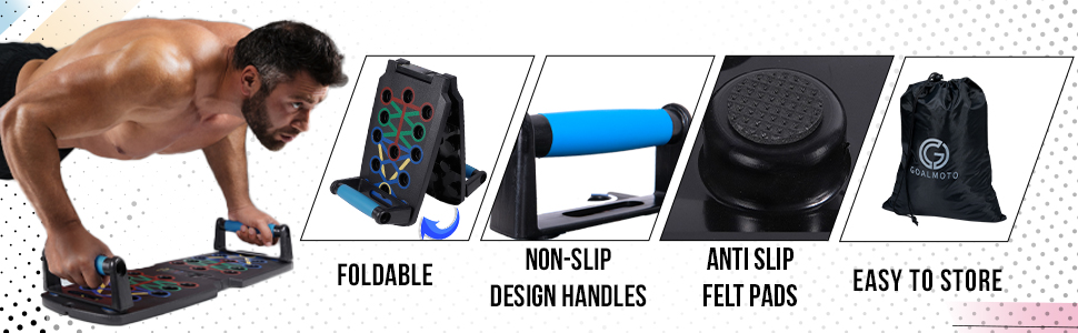 FOLDABLE, NON-SLIP DESIGN HANDLES, ANTI-SLIP FELT PADS, EASY TO STORE