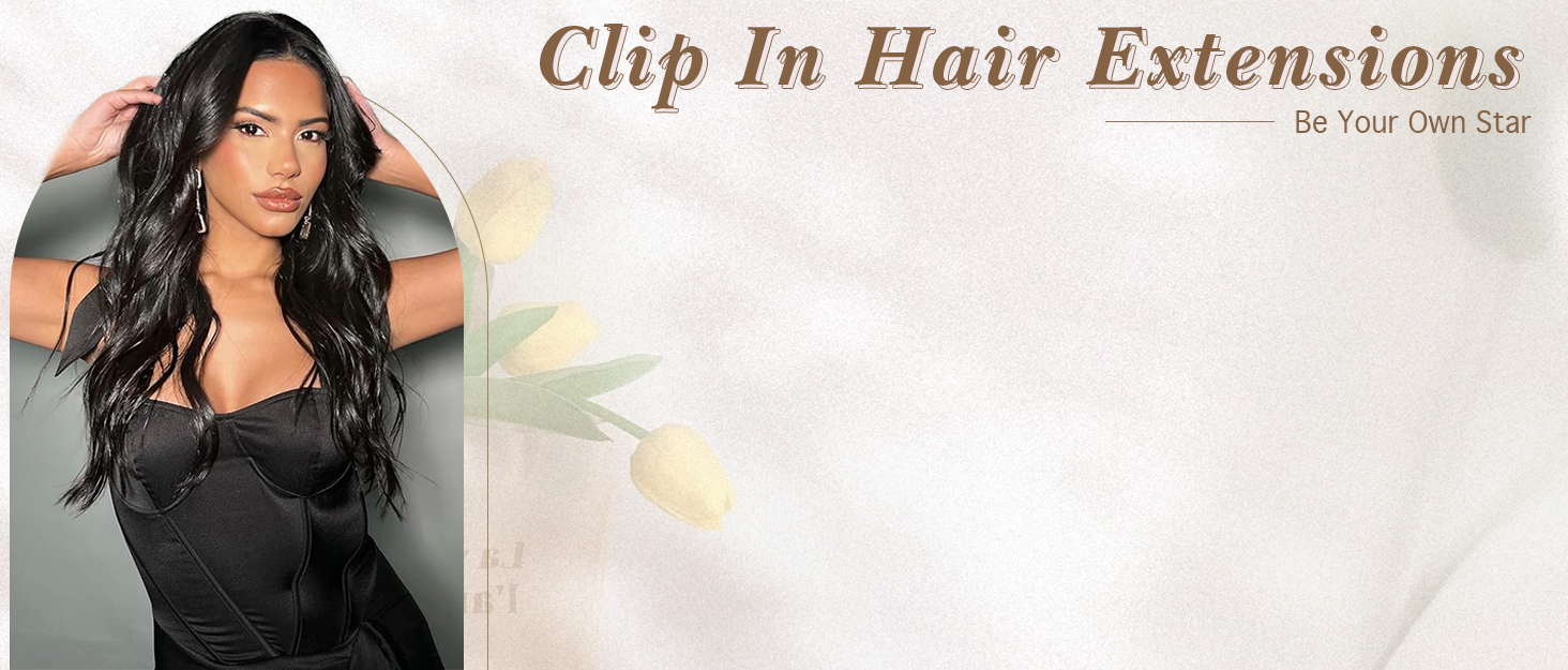 clip in hair extensions
