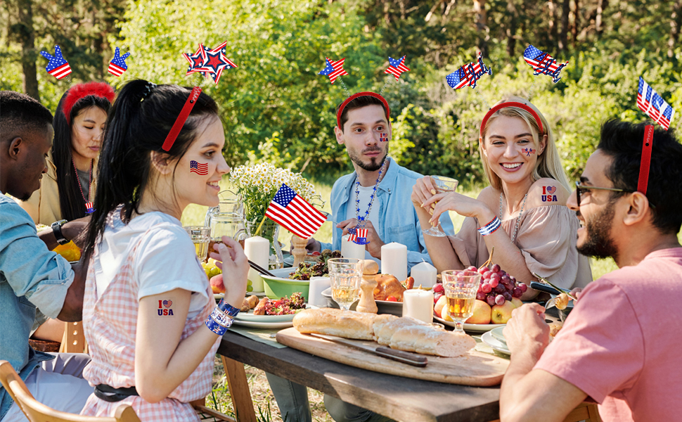 4th of july party favors