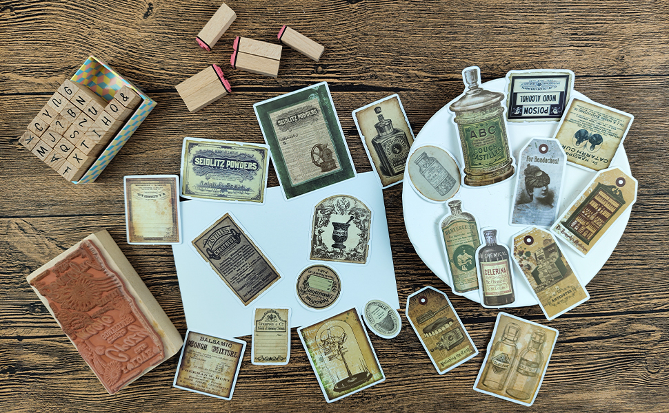Amazon.com: Prstincol 120 Pcs Vintage Apothecary Potion Label Stickers for Journaling, Dark Aesthetic Scrapbook Supplies Ephemera for Junk Journal Bullet Journal DIY Crafts Album Collage : Arts, Crafts & Sewing amazon-com-prstincol-120-pcs-vintage-apothecary-potion-label-stickers-for-journaling-dark-aesthetic-scrapbook-supplies-ephemera-for-junk-journal-bullet-journal-diy-crafts-album-collage-arts-crafts-sewing