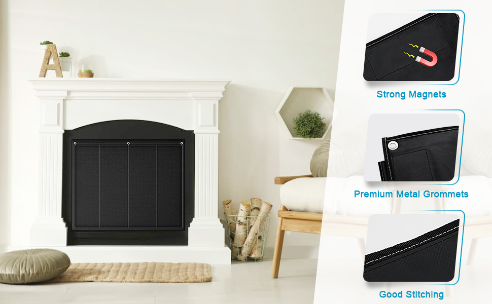 Fireplace Fireplace Draft Stopper