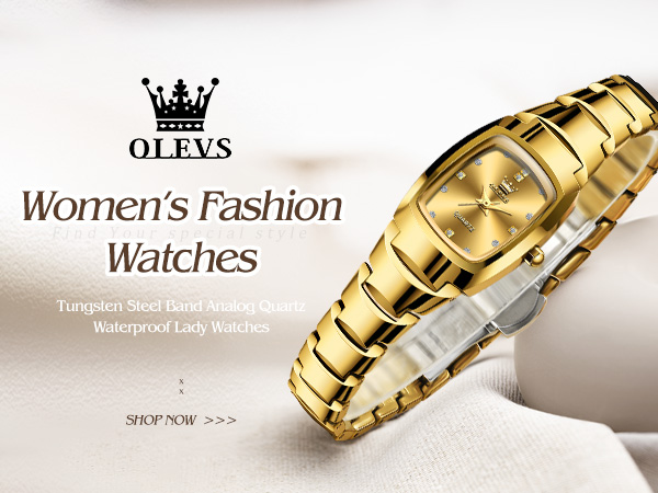gold watch women