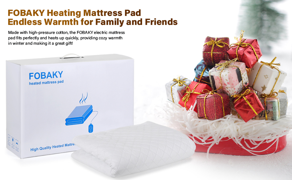 Heated Mattress Pad, Electric Mattress Pad King Size 80'' x