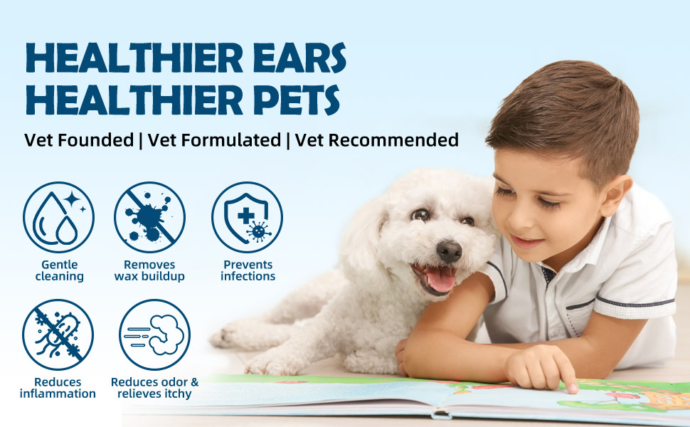 Dog Ear Cleaner Wipes