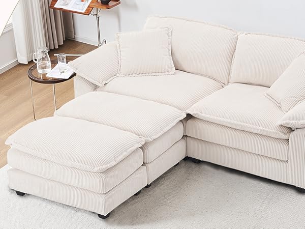Amazon.com: Corduroy Overstuffed Chaise Lounge Chair