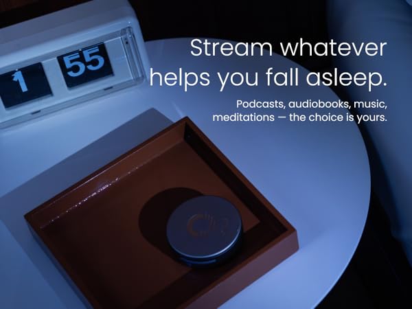 stream whatever helps you fall asleep