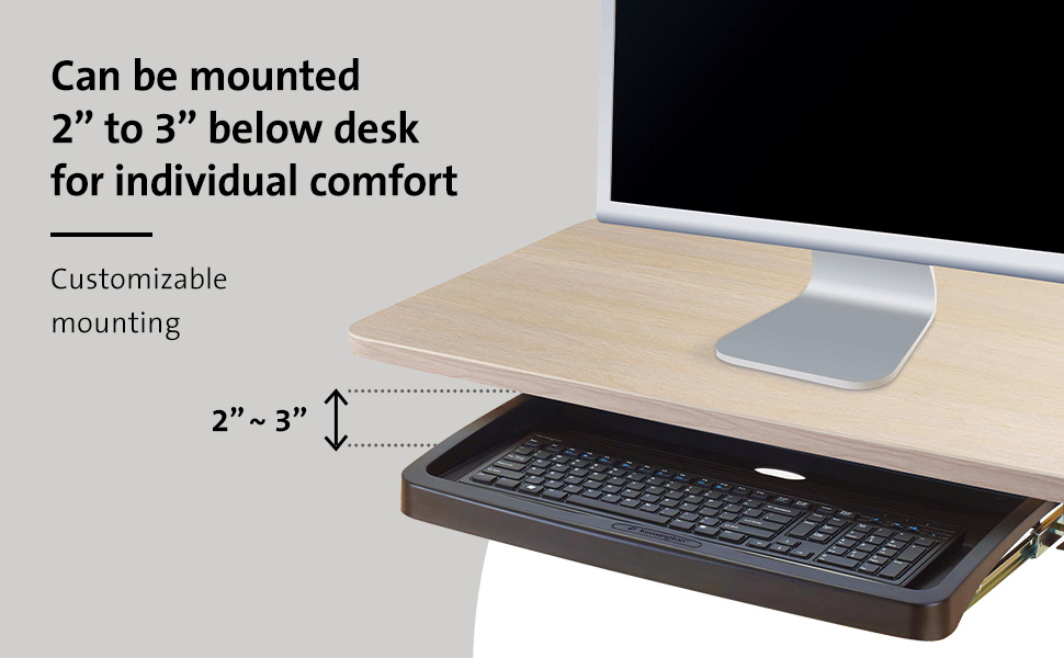 Kensington Underdesk Basic Keyboard Drawer (K60009US