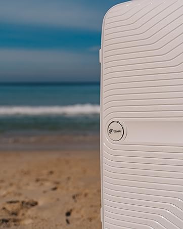 feelway hardside dursble spinner suitcase 