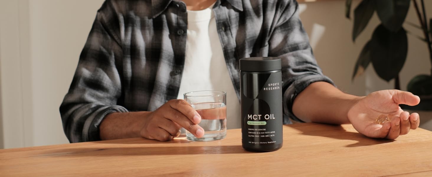 mct oil organic wellness coconut oil capsules caprylic acid capric c8 c10 keto vegan brain ketogenic