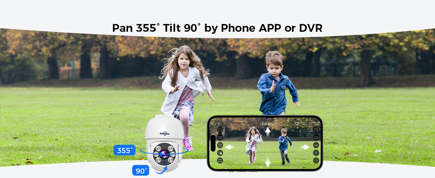 360 ° view camera system 