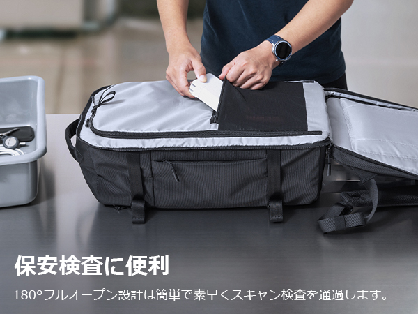 Amazon.co.jp: [tomtoc] 旅行 リュック 大容量 38L 機内持込