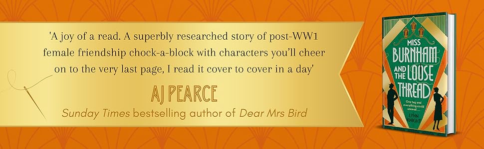 Miss Burnham and the Loose Thread, historical fiction, dressmaker, detective, designer