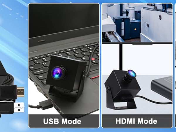 Amazon.com: ELP 4K HDMI USB Camera Wide Angle PC Camera for