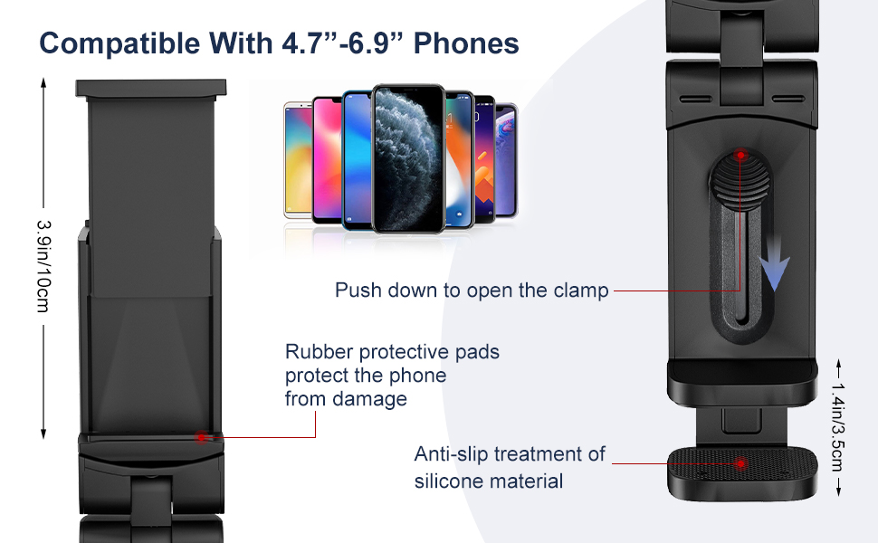 (2 Pack)Universal Airplane Travel Phone Holder Travel