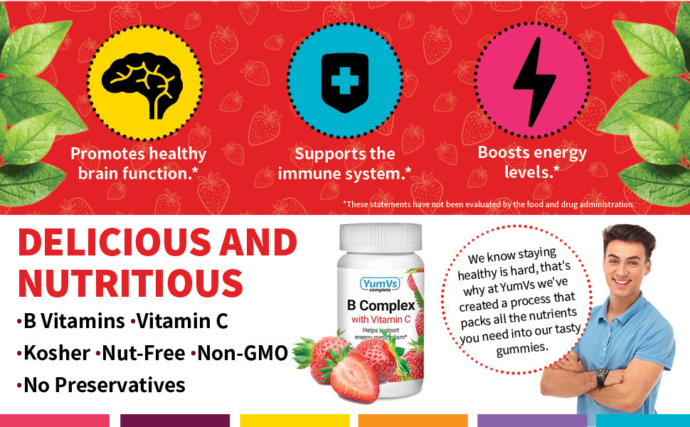 with Vitamin C Gummies by YumVs Daily Dietary