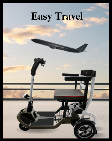 Lightweight Mobility Scooter for tavel and adults and seniors 