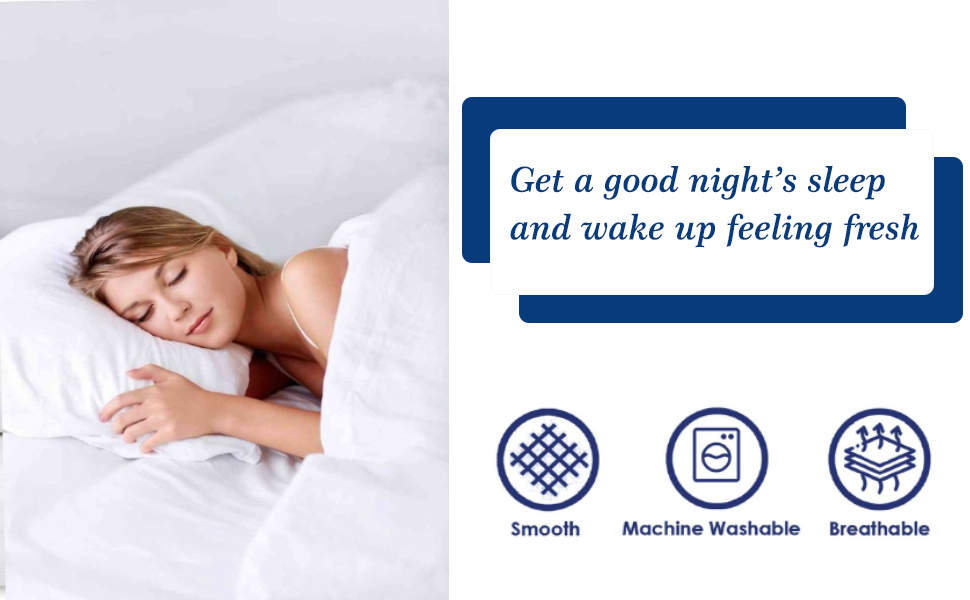 SM Decor Pillows 4 Pack, Soft Support Bounce To Back Hotel Quality