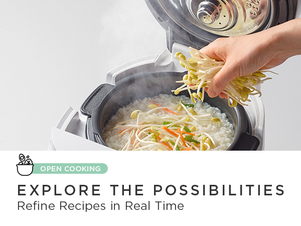 non-pressure open cooking new recipe saute simmer cook recipes