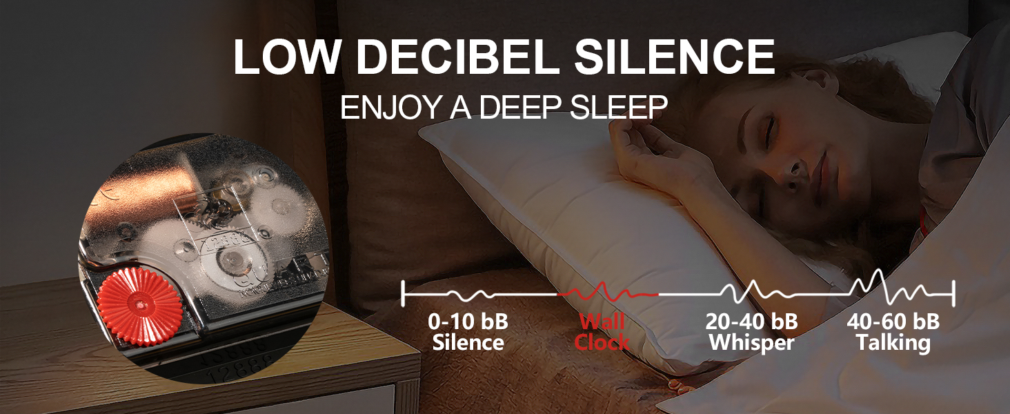 HEBOIX Natural Shell Wall Clock,Large Modern Decorative