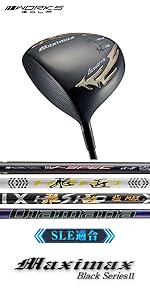 Amazon.co.jp: WORKS GOLF(ワークスゴルフ) マキシマックス ブラック