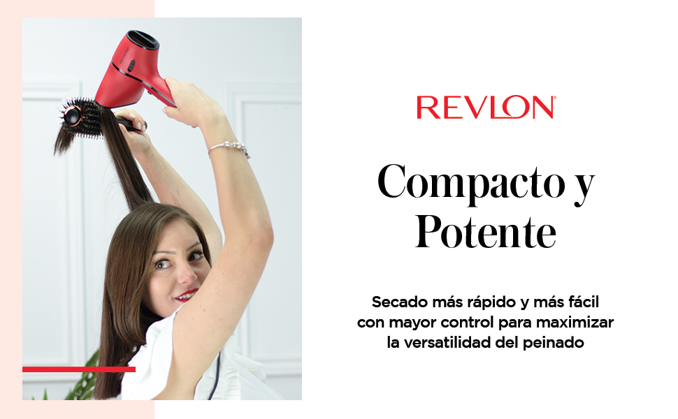 Revlon; Dryer; Airflow Control; compact; with rotating built-in concentrator; RVDR5320