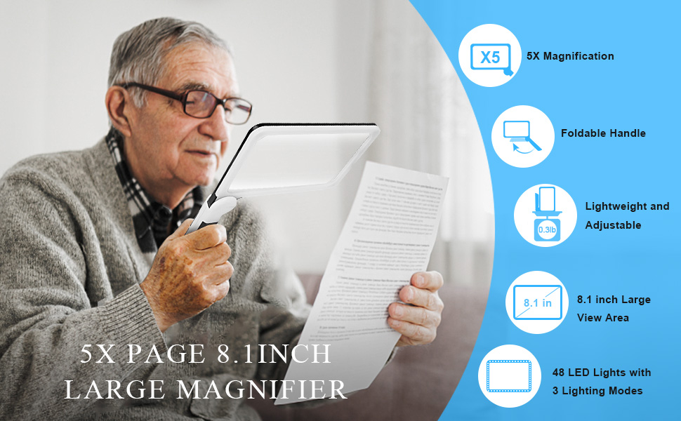 magnifying glass for reading