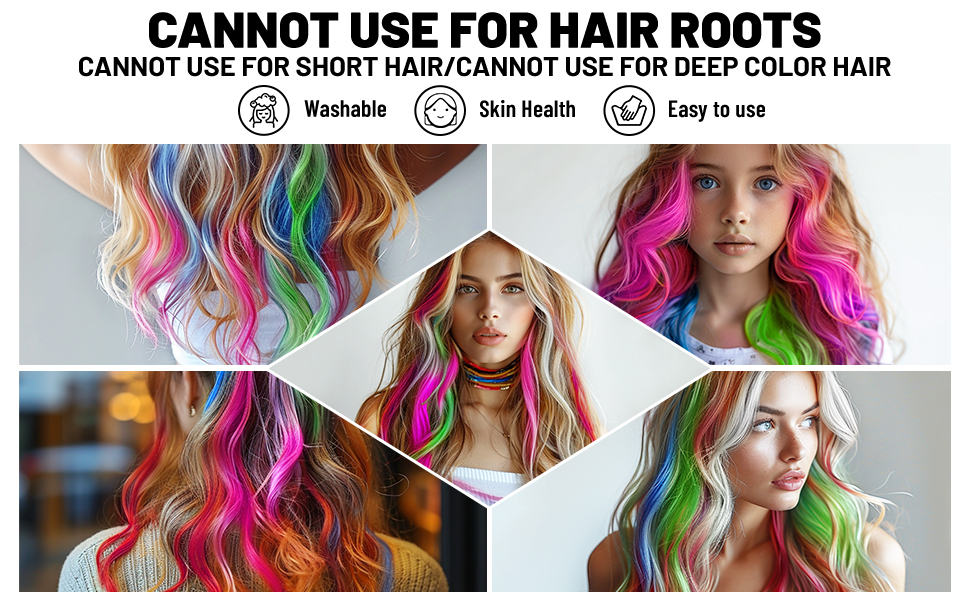 colorful hair