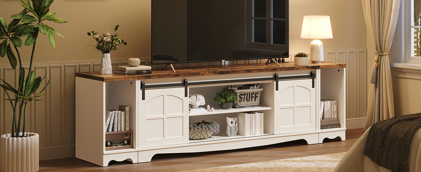 tv stand with charging station
