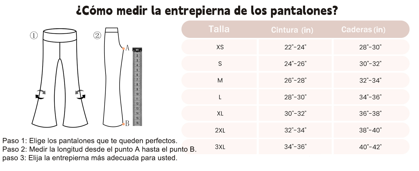 Promover Pantalones de Yoga para Mujer Pantalones Deportivos de Trabajo de Cintura Alta Bootcut