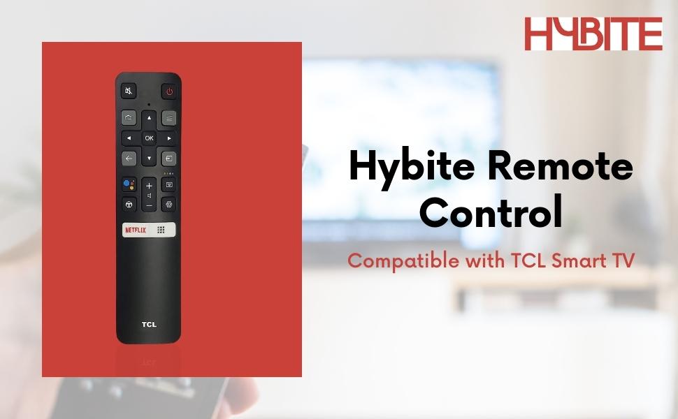Buy Hybite Remote Control Compatible with TCL Smart TV with Google