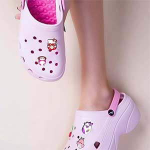 Brexter Pack of 40 Croc Charms and Beach Bag Accessories, Creative and Unique Design, Shoe Care Accessories, Crocs for Men, Women and Kids, Fun and Expressive 15 croc charms