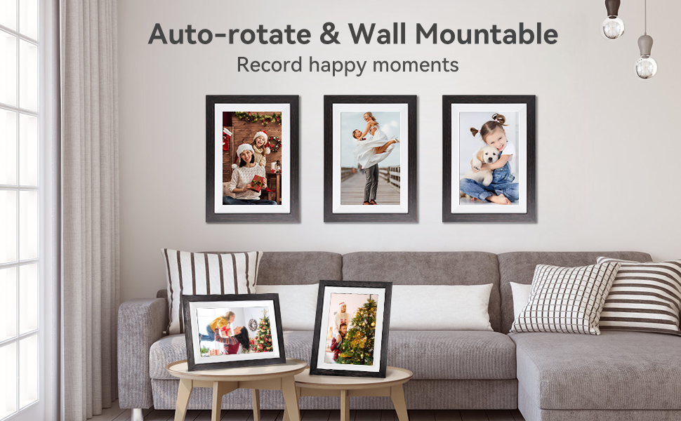 FRAMEO 10.1 WiFi Digital Photo Frame Smart WiFi Digital Frame with