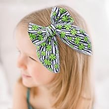 St. Patrick hair bows