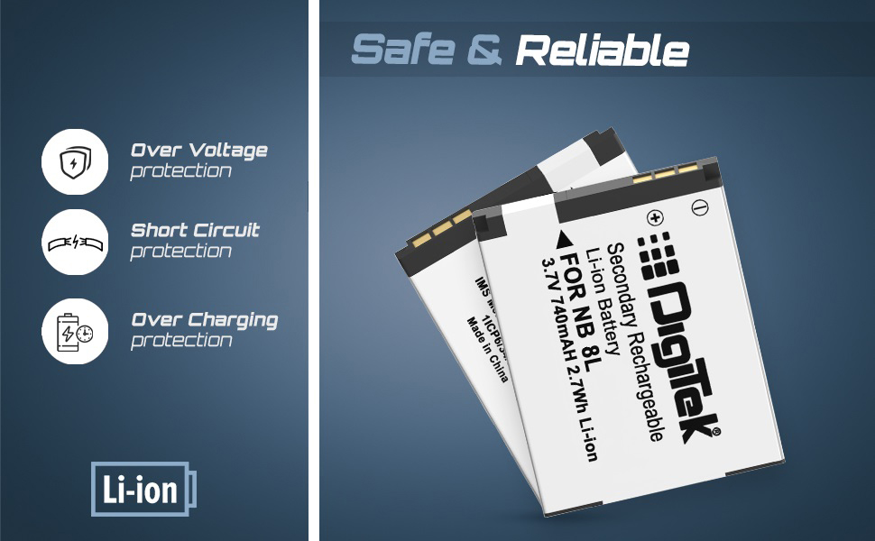 ​​​​​​rechargeable battery; digitek battery; canon DSLR camera battery; battery for DSLR camera