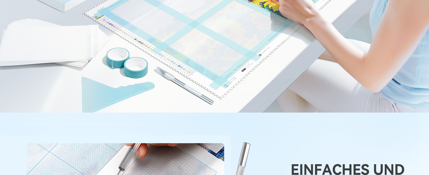 Trennpapier als Diamond Painting Erwachsene Zubehör