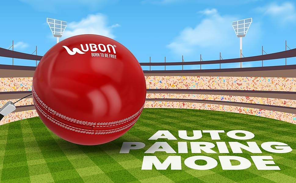 UBON BT210 True Wireless Earbuds with Upto 20 Hours Playtime, Cricket