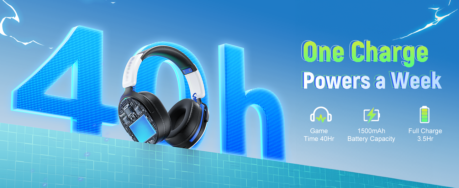 stay in the fight and never miss a moment. The ultimate wireless PS5 headset for endless victory