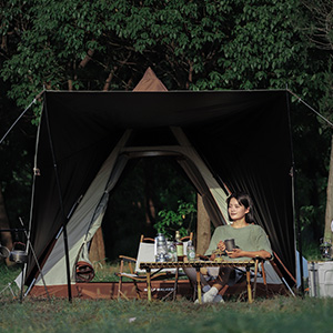 Amazon.co.jp: WOLF WALKER 4-5 人キャンプテントティピーインド